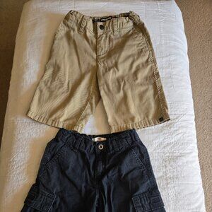 2 Boys Adjustable Waistband Shorts Size 7